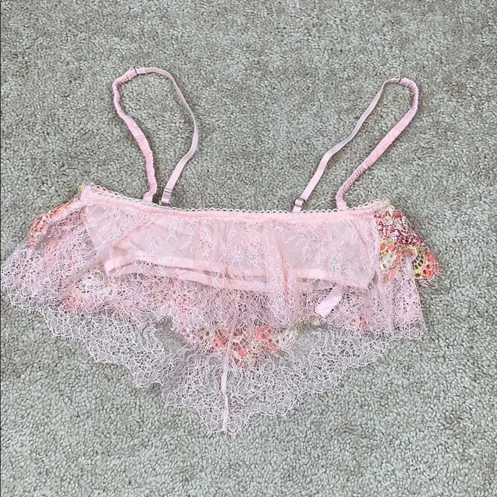 Victoria’s Secret pink dream angels lace bralette - Picture 5 of 7